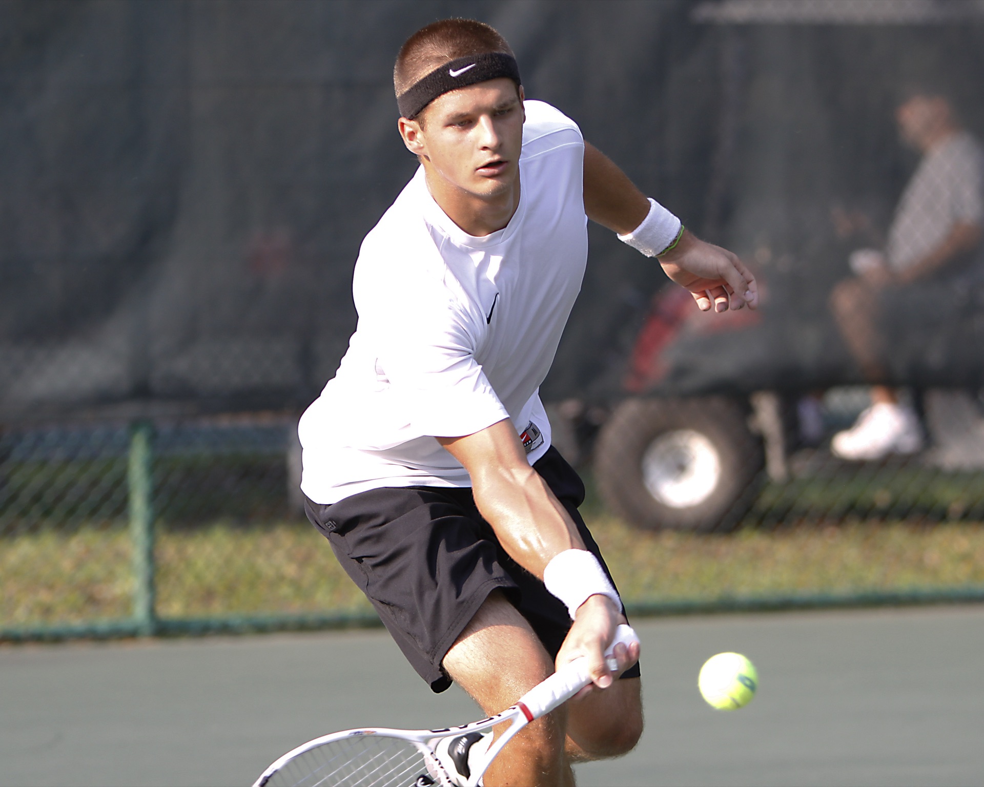 Bernhard Wallner Forehand Reach College Tennis Valdosta State