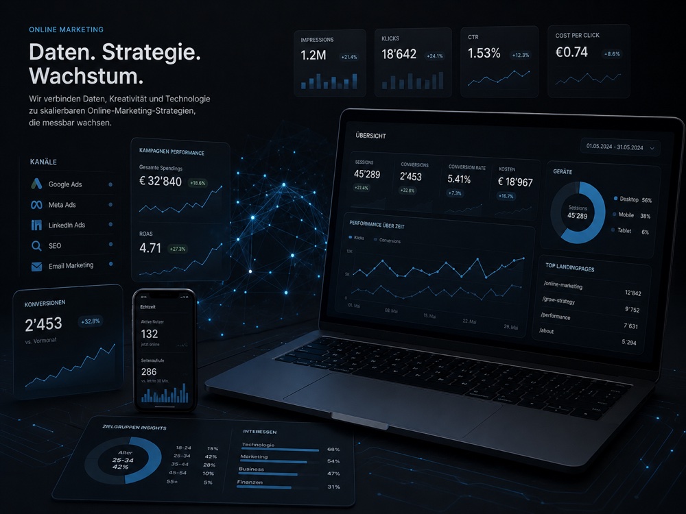 Klixpert Dashboard — Daten, Strategie, Wachstum